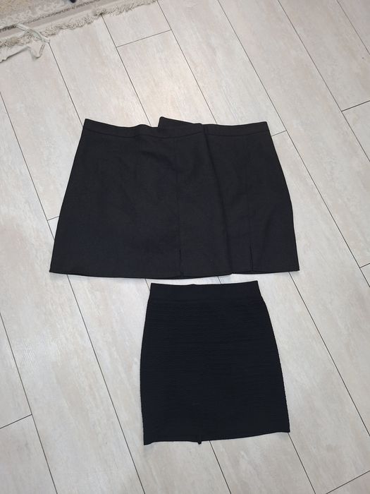 Юбки черные короткие