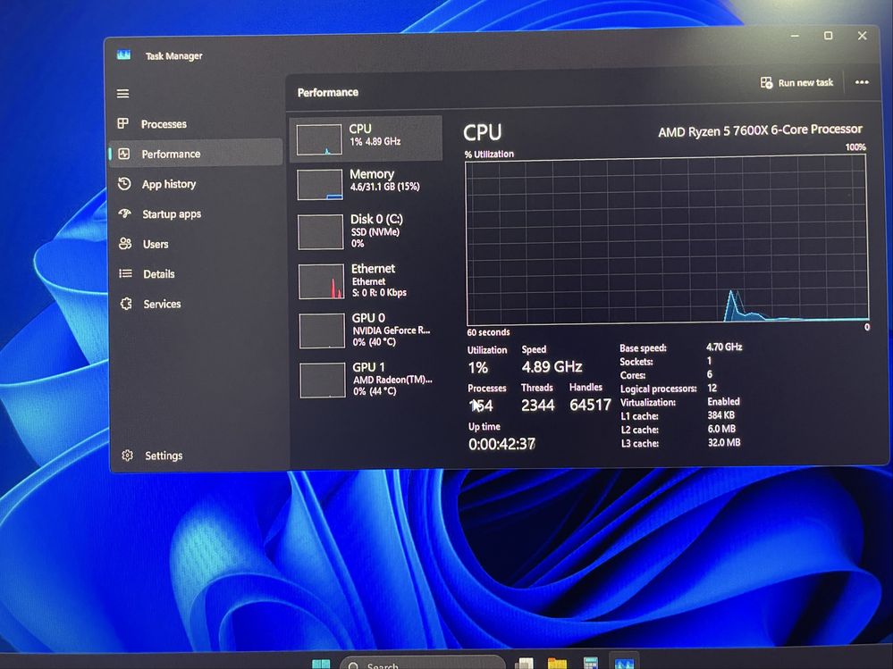 Vand PC Gaming Amd Ryzen 5 7600X RTX 4060