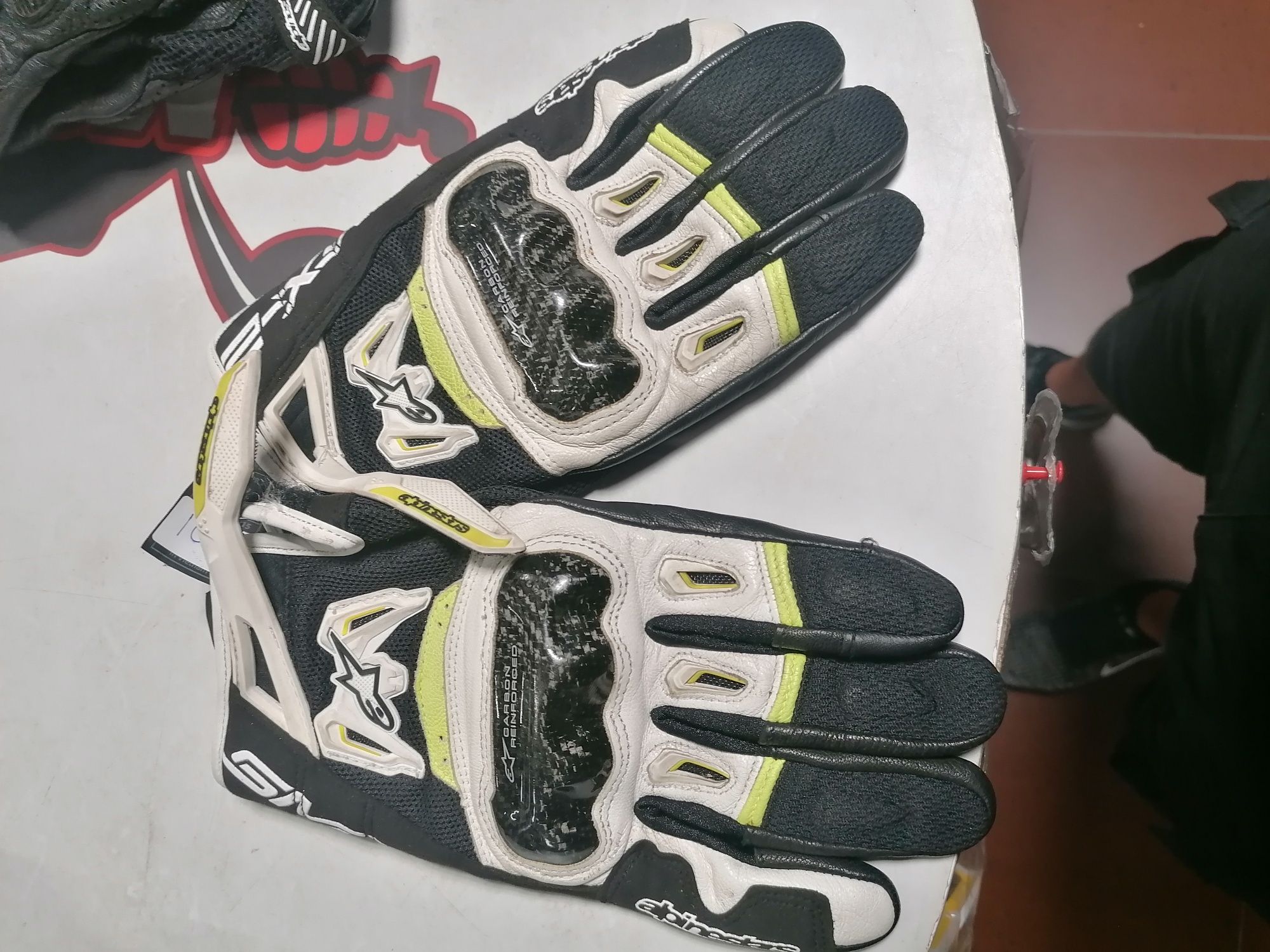 Мото Ръкавици Alpinestars Smx 2 smx 1 x air carbon Втора употреба