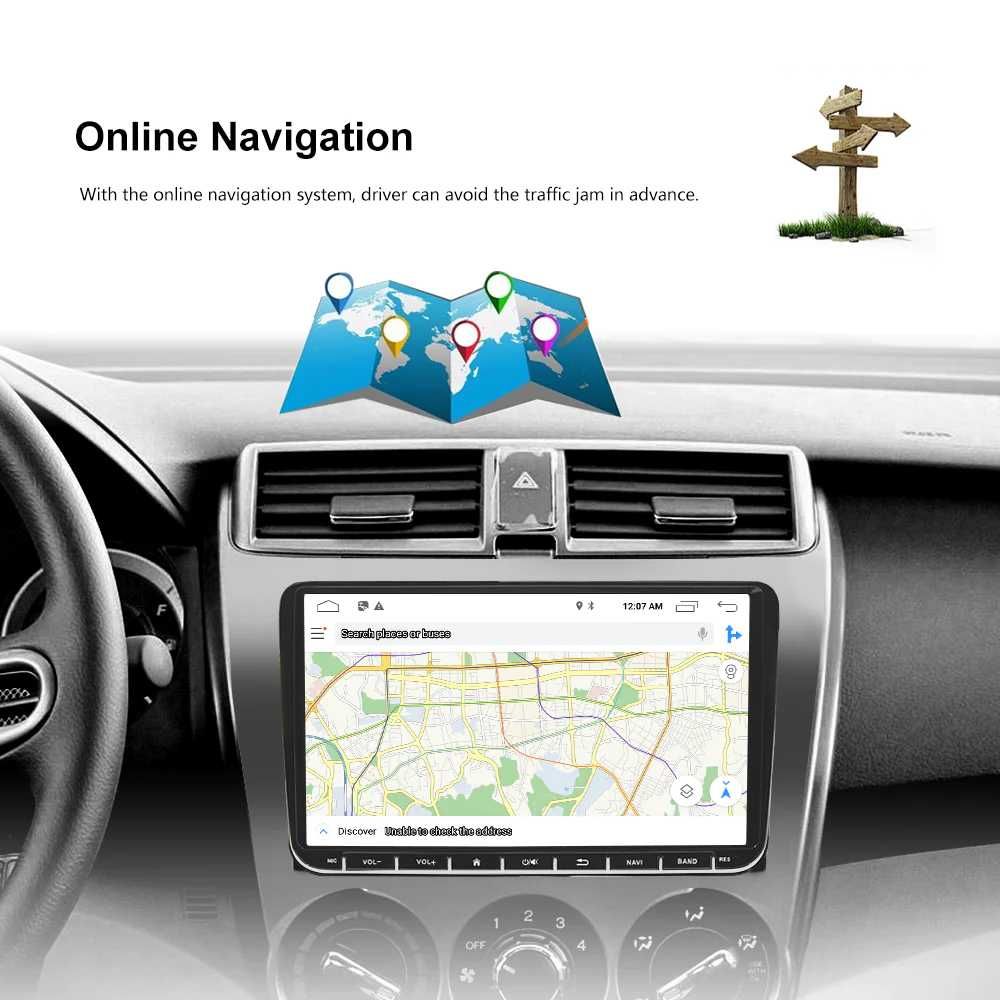 Android навигация/мултимедия VW,SEAT,SKODA 1GB RAM 32GB ROM