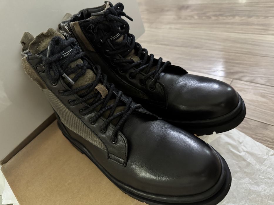 Боти Pepe Jeans кожа и текстил