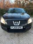 На части Nissan qashqai 1.6 бензин 2009 година