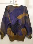 Pulover dama oversized statement stil anii '90