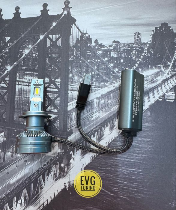 Becuri LED H7 200W 20000LM 6000K CANBUS