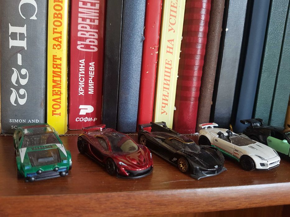 Колички Hot wheels, Majorette, Burago