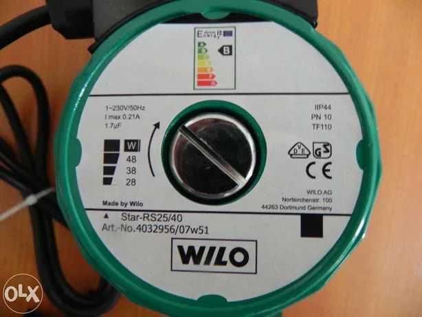 Pompa recirculare apa centrala Wilo RS 25 40 4 180