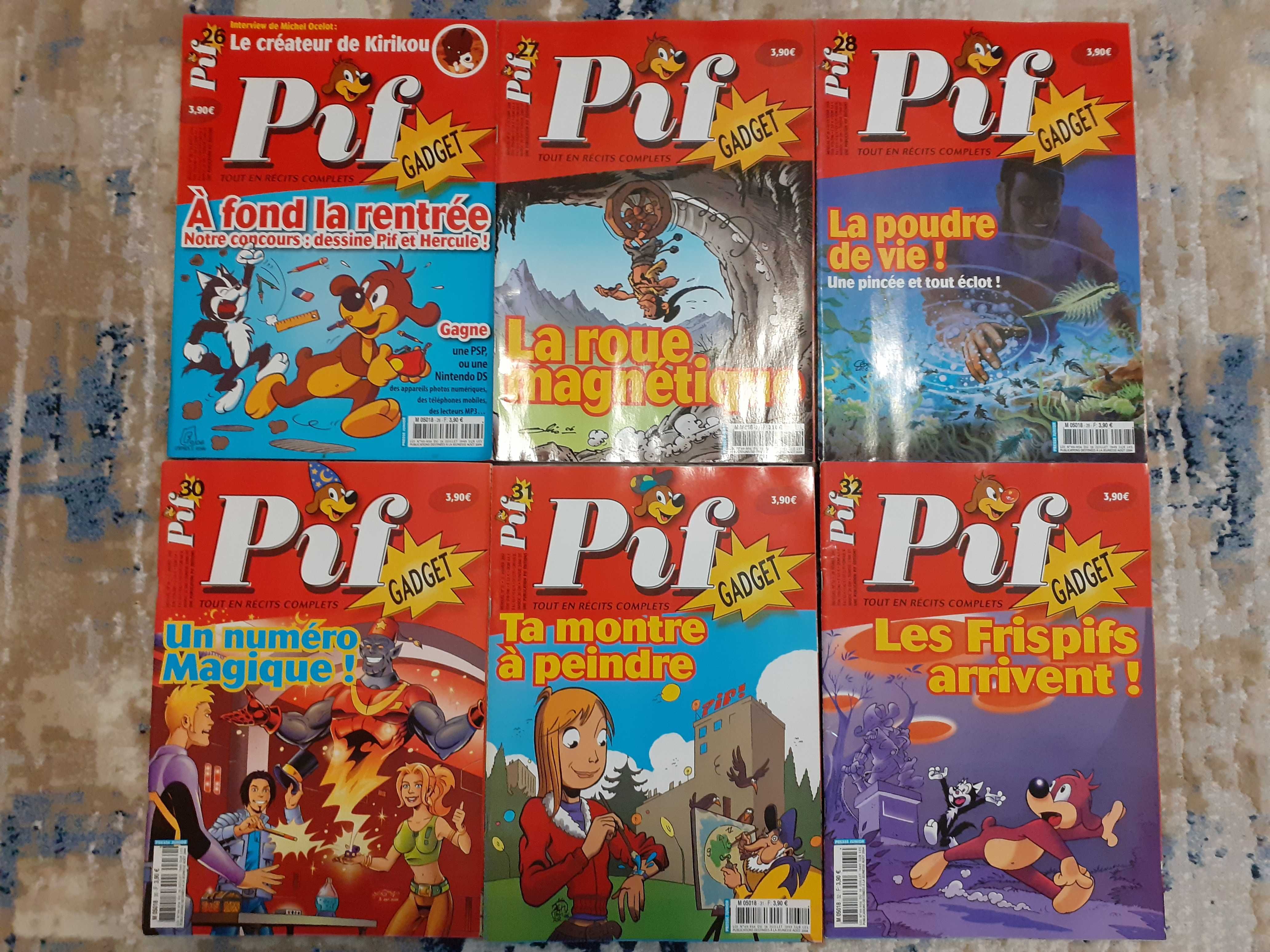 Reviste Pif gadget ani 2006-2008