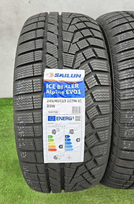 4бр. пакет SAILUN Ice Blazer Alpine 245/45/19 и 275/40/19- зимни НОВИ