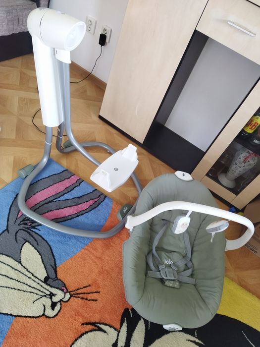 Leagan si balansoar rotativ 2 in 1 Serina, Leo, Joie