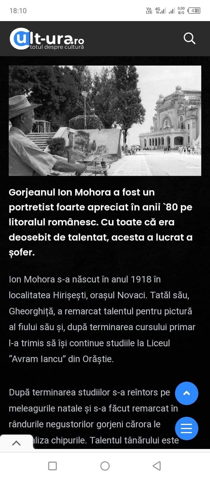 Două portrete din anii '60-'70 ale portretistului Ion Mohora