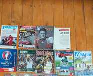 13 Reviste sport:Sport Plus;Euro 2020;Life Sp.;Emblema Europa Leag2012