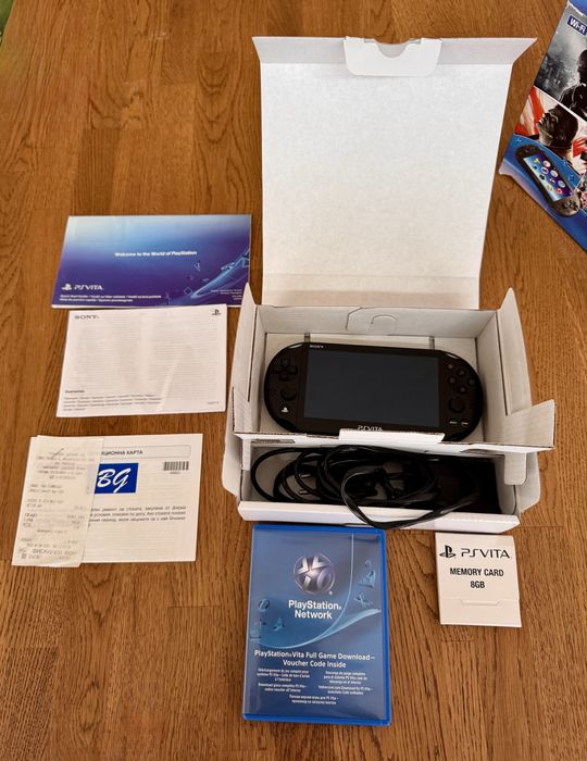 PS Vita Slim - Разопакована, практически нова, кутия, Бартер!