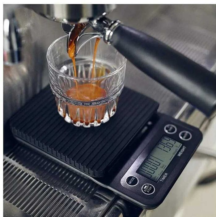Электронные весы для кофе с таймером 0,1 грамм CoffeScale, Новые