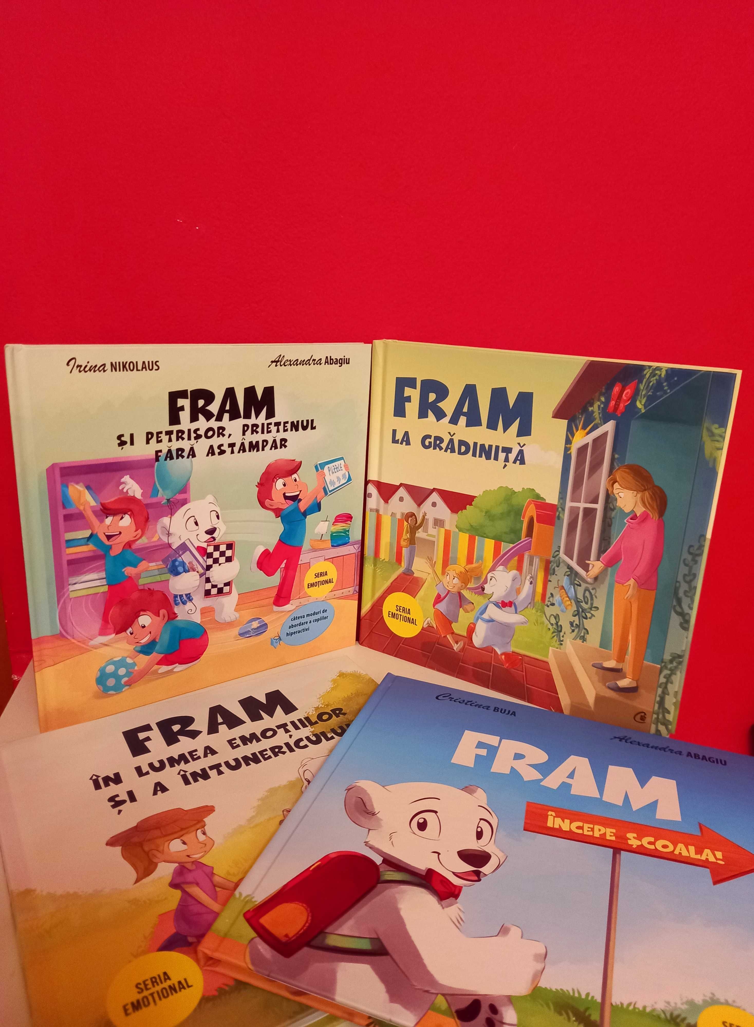 Set 4 cărți cu FRAM