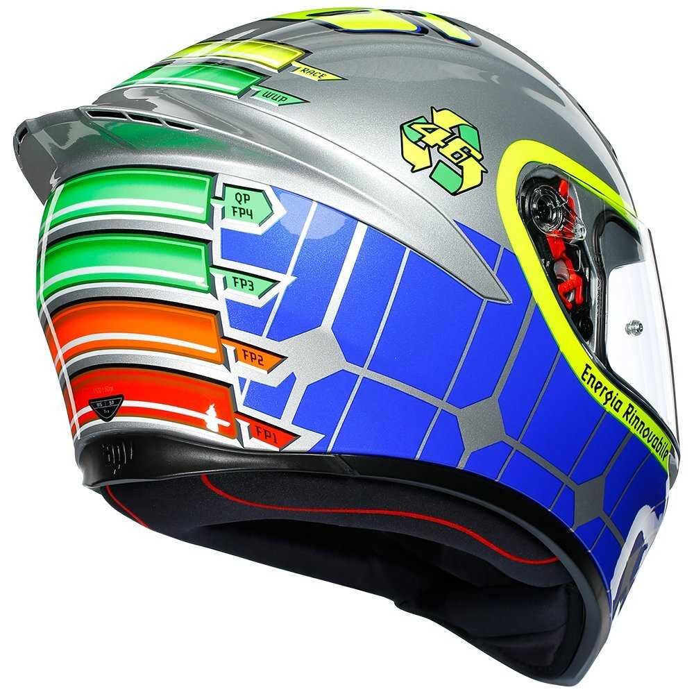 Мото Каска за мотор AGV K1 ROSSI MUGELLO 2015 , XS,S и XL  NEW