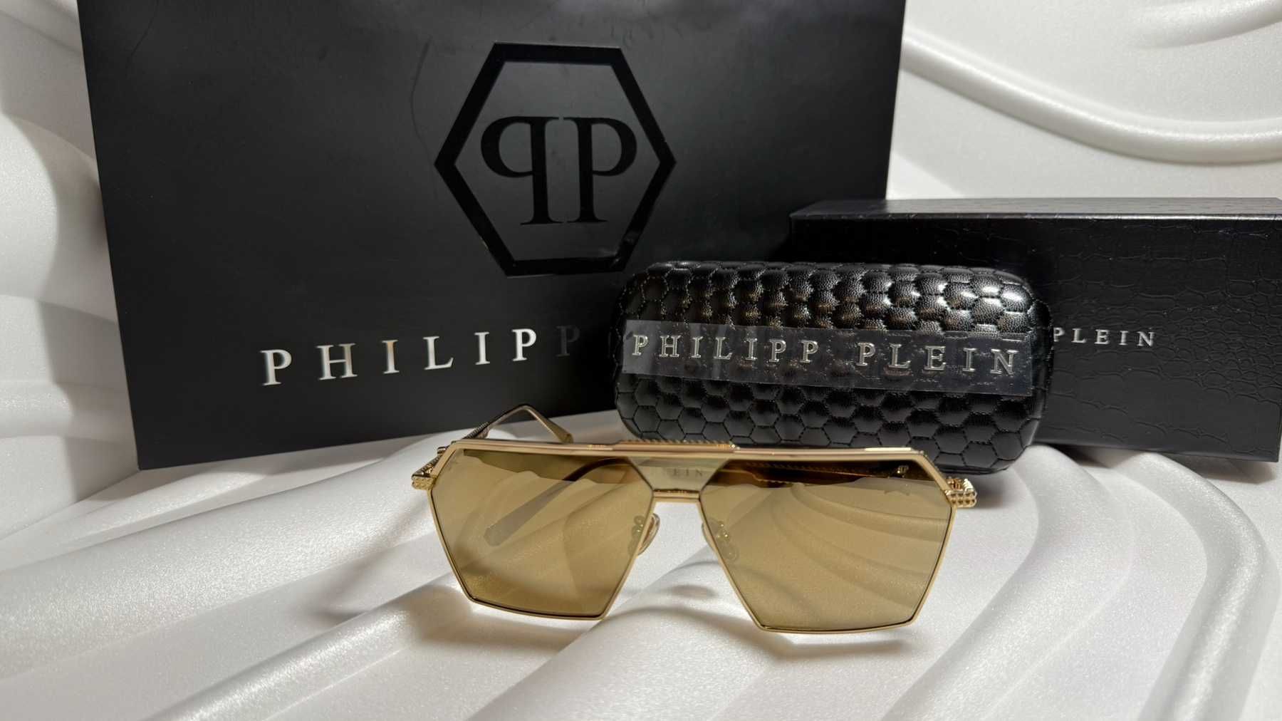 Philipp Plein 
Мъжки слънчеви очила SPP076V STUD 400G 66