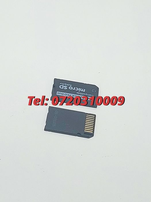 Adaptor Card De Memorie Micro Sd La Memory Stick Pro Duo Pentru Plays