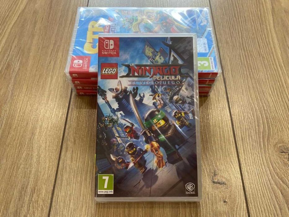 Новый The Lego NINJAGO Movie Video Game Nintendo Switch/ Лего Ниндзяго