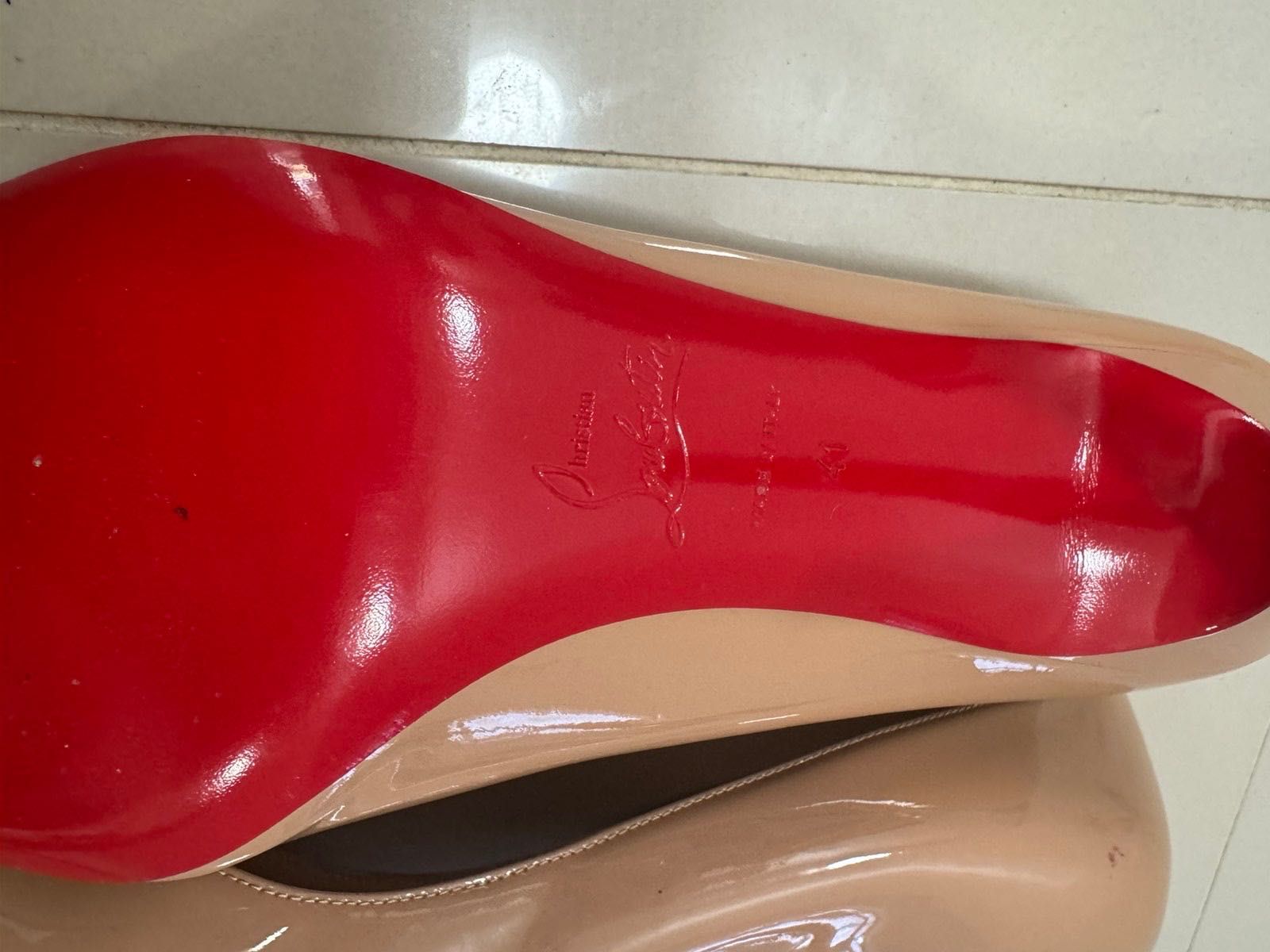 christian louboutin оригинални обувки 41 р