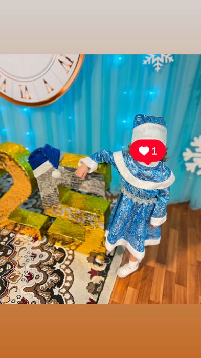 Костюм снегурочки