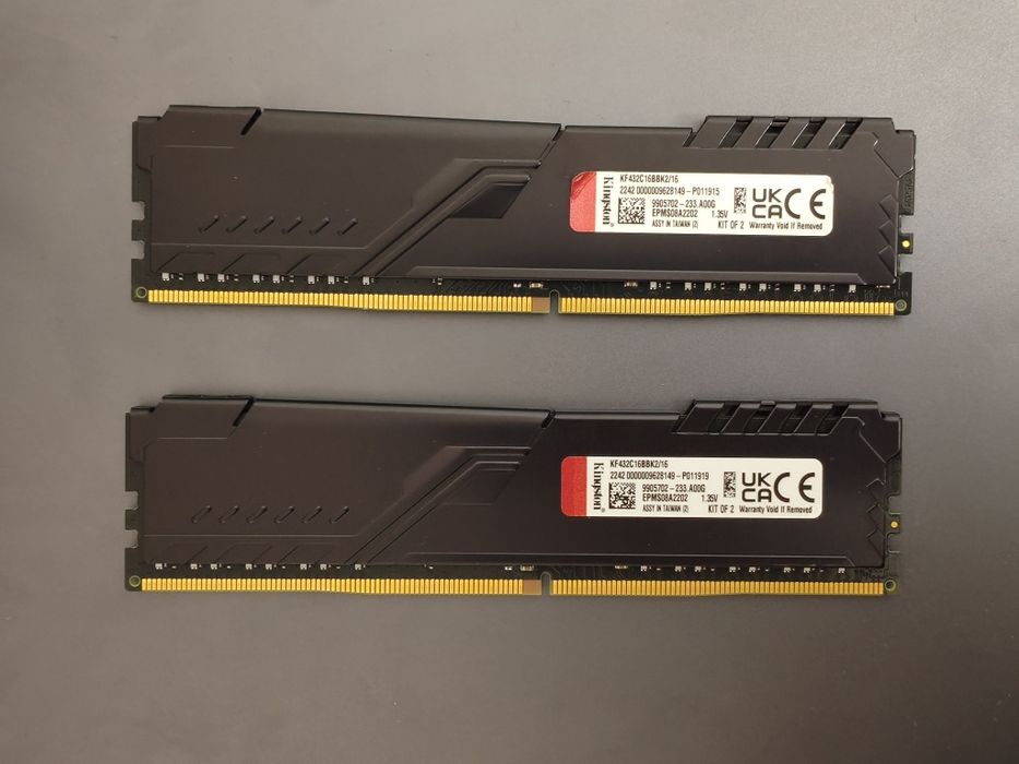 Memorie Kingston FURY Beast 16GB DDR4 3200MHz CL16 Dual Channel Kit