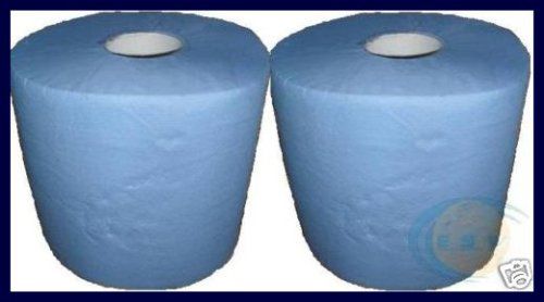 2x rola hartie albastra industriala.Rola albastra 3 strat.