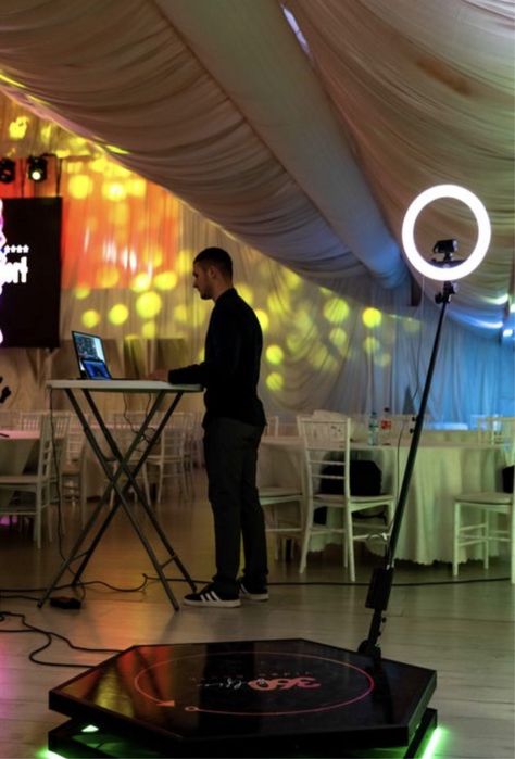 Platforma 360 Videobooth varianta mare.