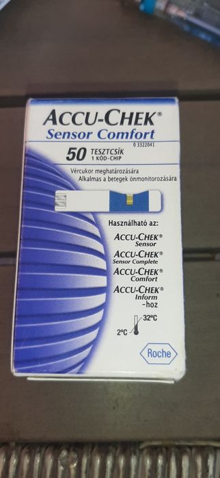 Accu-Chek Sensor Comfort Тест-ленти за измерване на кръвна захар
