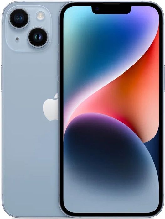 Phone 14 256 гб голубой цвет