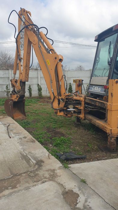 Vând Buldoexcavator Case 580sr