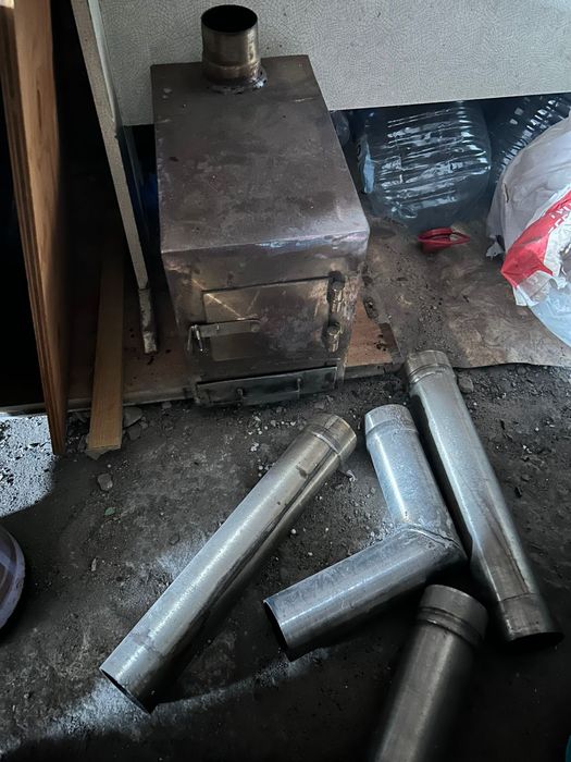 Печь для рыбалки в палатку