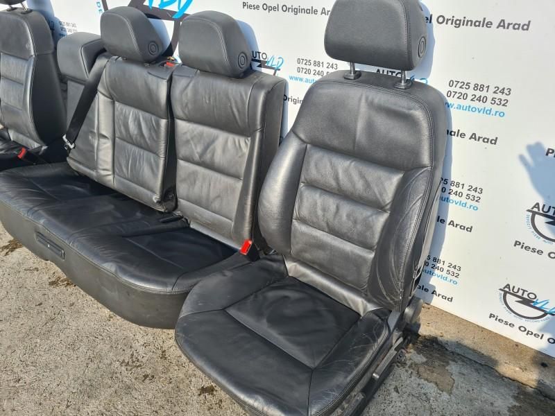Scaune fata bancheta full piele cu incalzire Opel Vectra C facelift