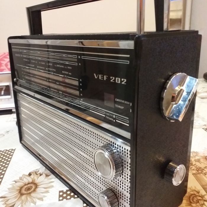 Радио VEF 202 . 1970 g.
