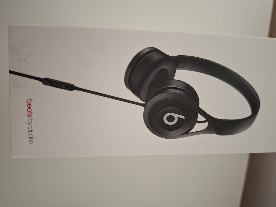 Casti Audio On Ear Beats EP by Dr. Dre, Cu fir, Microfon, Black