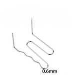 Set 100 cleme pentru pistol de reparat obiecte din plastic 0.6mm ERK