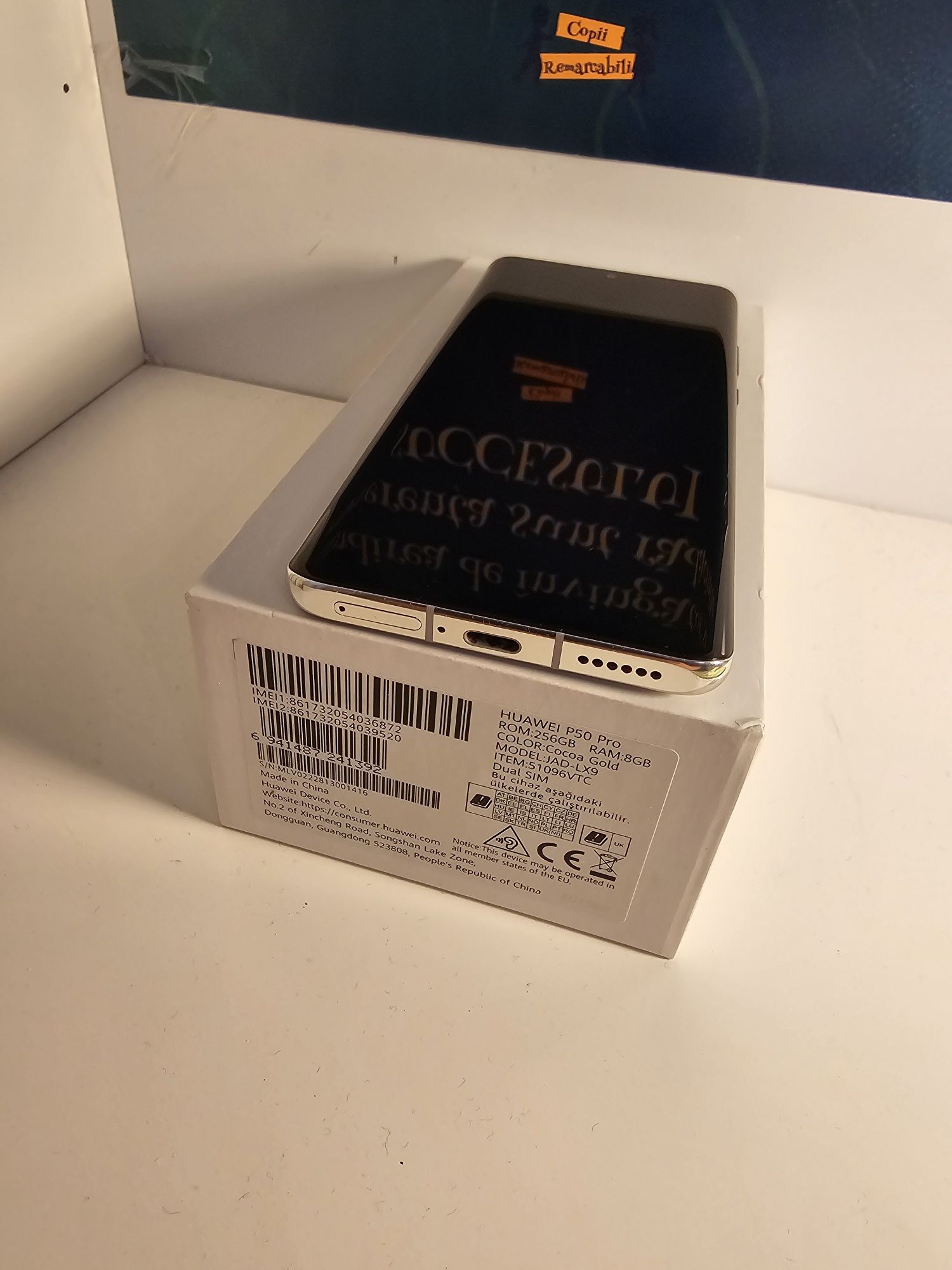 Huawei P50 Pro Cocoa Gold
