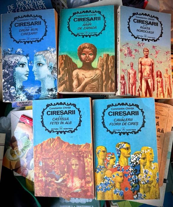 Ciresarii - 5 volume - stare excelenta - programa scolara