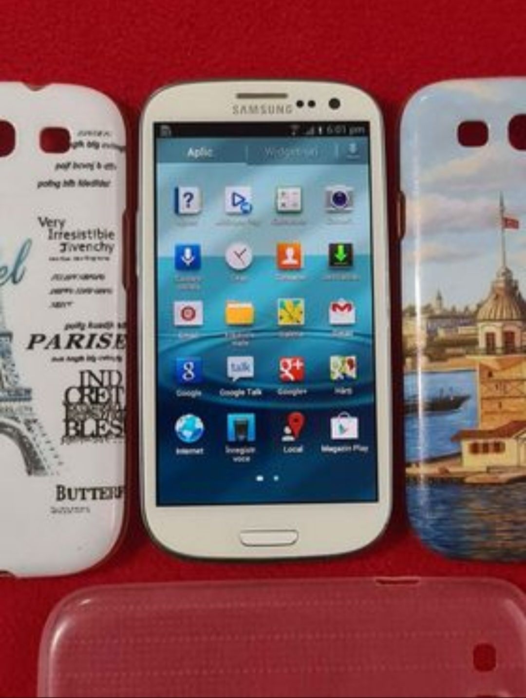 Samsung Galaxy S3 Alb 16Gb, Impecabil, Liber, Huse incluse!!!