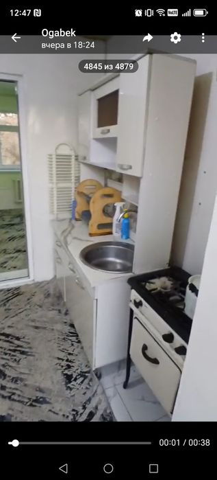 Сдаётся квартира на Чиланзаре 4квартале 1ком галерейка всем 280 у..е