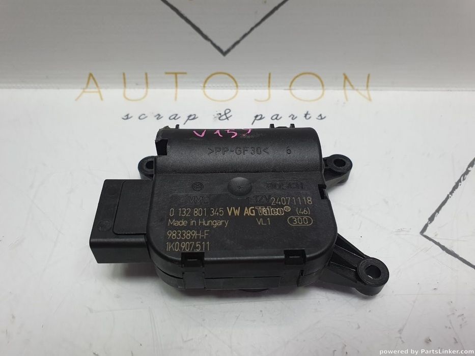 Motoras clapeta aeroterma v159 VOLKSWAGEN PASSAT (362) [ 2010 - 2014 ] TDI (CFFB) 103KW|140HP OEM 1K0907511 / 1K0 907 511