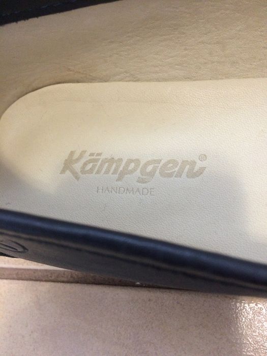 Pantofi lucrati manual in Belgia, marca Kampgen