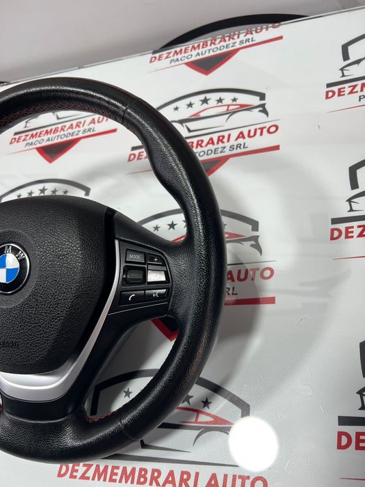 Volan Complet Multifunctional Piele + Airbag Bmw Seria 3,4 F30 F31 F32