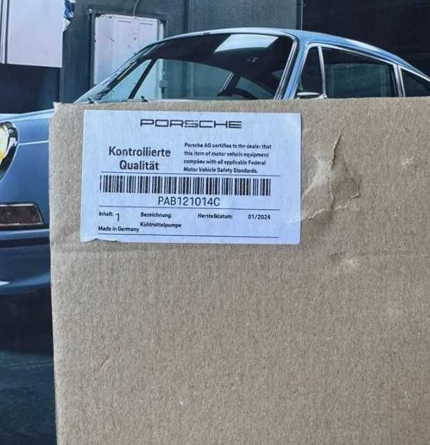 Доставка запчастей на Porsche Cayenne, Macan, Panamera, Taycan
