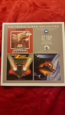 ZZ TOP 3 cd:The triple album collection:Degüello,Eliminator,After Burn