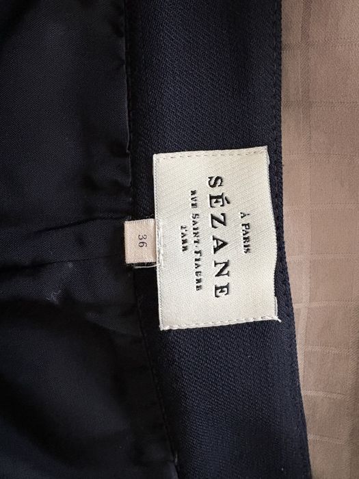 Sezane вълнени панталонки, 36 (S) (sandro)
