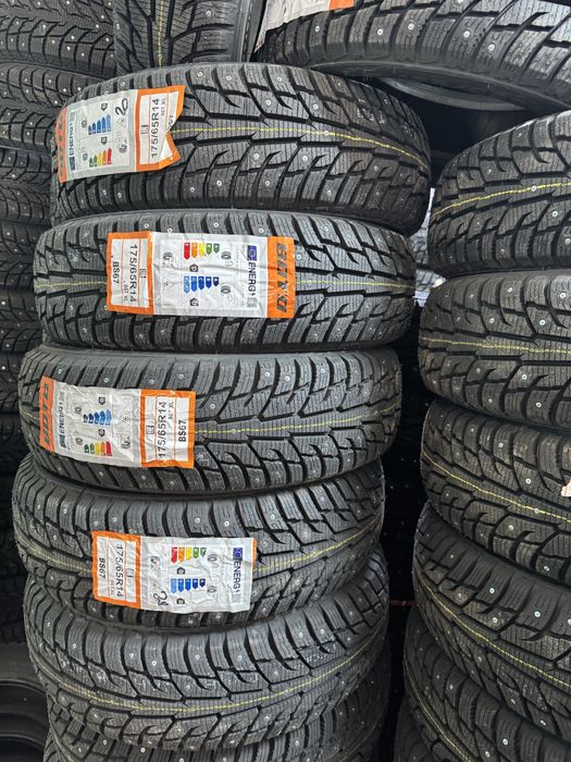 Шины зима шипы новые 175/65 R14 покрышки резина колеса донгелек