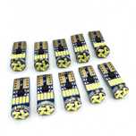 Set 10 bucăți Bec Led W5W T10 CANBUS auto 12 Volti Noi Foarte Puternic
