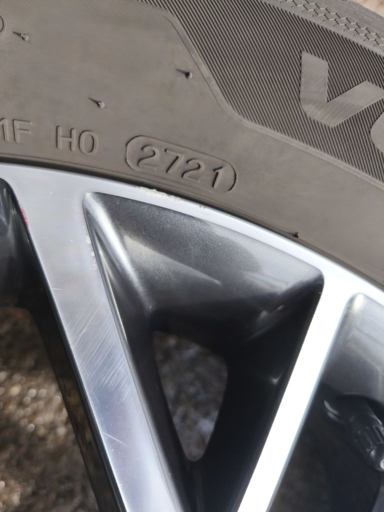 225/55/18" 4бр Hankook ventus prime 3x,dot2721,7mm