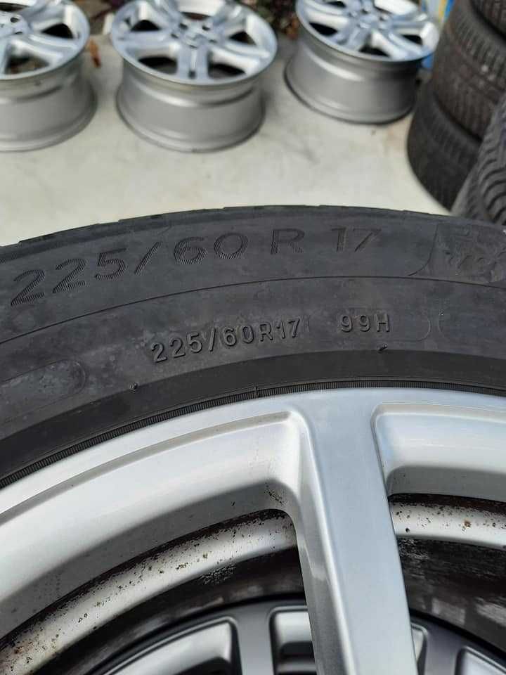 4 Броя 225/60/17 Michelin 2x6mm 2x5,5mm 2020DOT