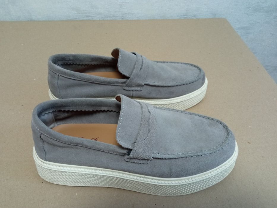 Женские ботинки , серые, 39 р. Почти новые